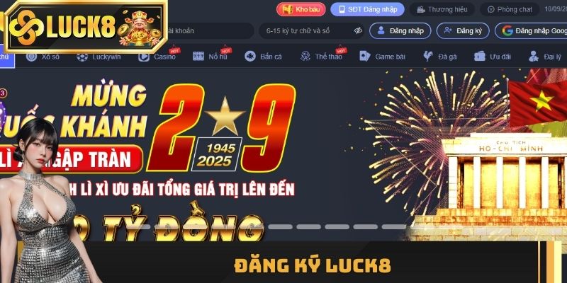đăng ký Luck8